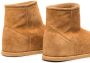 Amina Muaddi Heidi shearling-lined suede boots Brown - Thumbnail 2