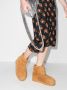 Amina Muaddi Heidi shearling-lined suede boots Brown - Thumbnail 3