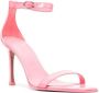 Amina Muaddi Kim strappy sandals Pink - Thumbnail 2