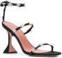 Amina Muaddi Lily 110mm heel sandals Black - Thumbnail 2