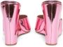 Amina Muaddi Lupita wedge sandals Pink - Thumbnail 2