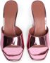 Amina Muaddi Lupita wedge sandals Pink - Thumbnail 3