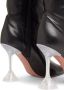 Amina Muaddi Olivia 95mm thigh-high boots Black - Thumbnail 5