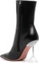 Amina Muaddi pointed-toe 90mm heeled boots Black - Thumbnail 3