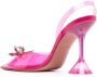Amina Muaddi Rosie crystal-embellished 105mm pumps Pink - Thumbnail 3