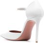 Amina Muaddi Ursina 95mm pointed-toe pumps White - Thumbnail 3