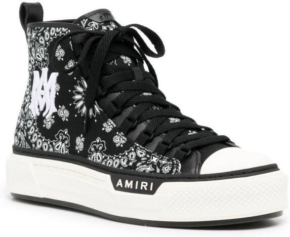 Amiri on sale bandana sneakers