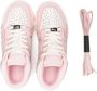 AMIRI KIDS Skel leather sneakers Pink - Thumbnail 3