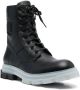 AMIRI logo patch combat boots Black - Thumbnail 2