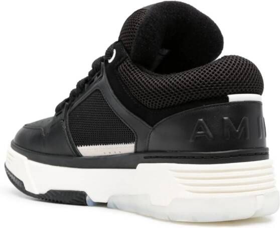 AMIRI logo-patch lace-up sneakers Black