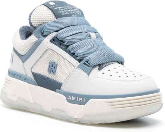 AMIRI MA-1 leather chunky sneakers White
