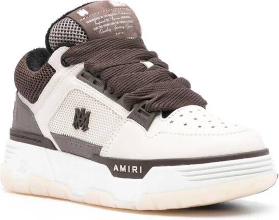 AMIRI MA-1 leather sneakers Neutrals