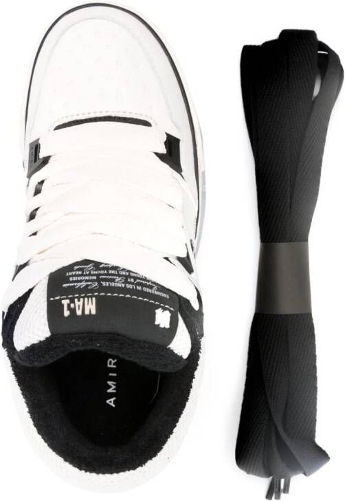 AMIRI MA-1 leather sneakers White