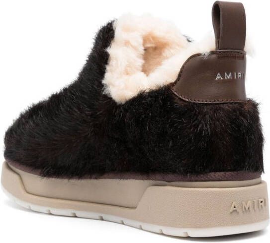 AMIRI Malibu faux-fur boots Black