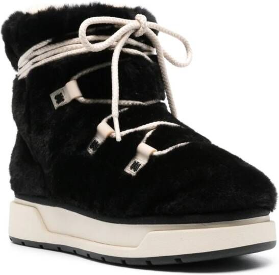 AMIRI Malibu faux-shearling boots Black