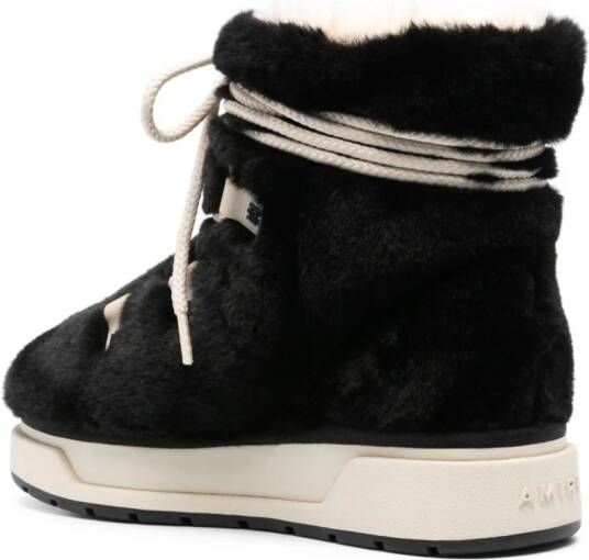 AMIRI Malibu faux-shearling boots Black