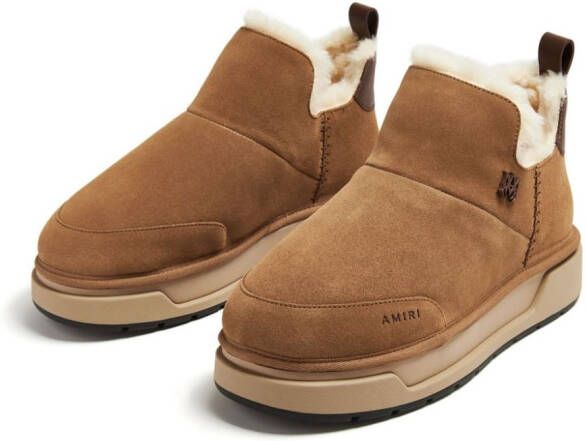 AMIRI Malibu suede boots Brown