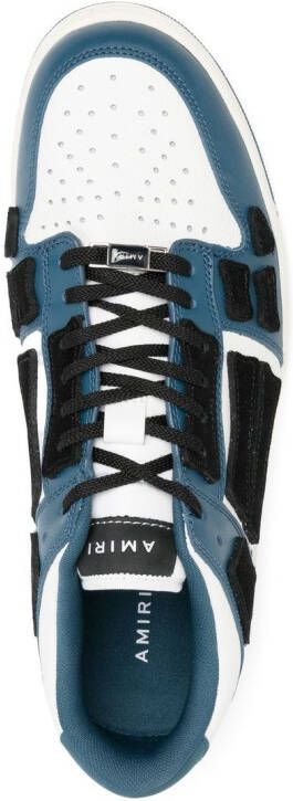 AMIRI panelled low-top sneakers Blue