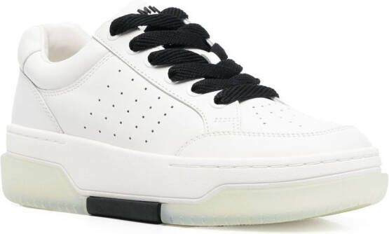 AMIRI perforated low-top sneakers White