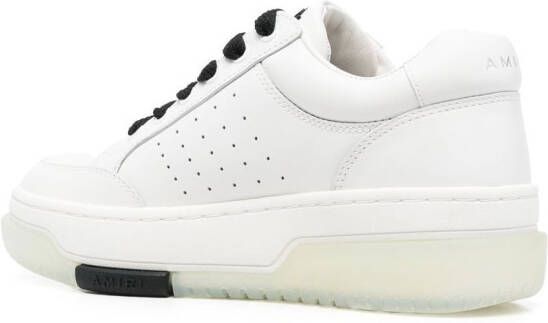 AMIRI perforated low-top sneakers White