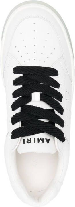 AMIRI perforated low-top sneakers White