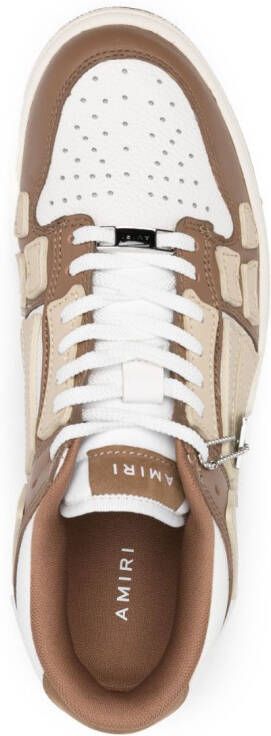 AMIRI Skel appliqué-detail low-top sneakers Neutrals