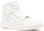 AMIRI Skel appliqué leather high-top sneakers White - Thumbnail 2