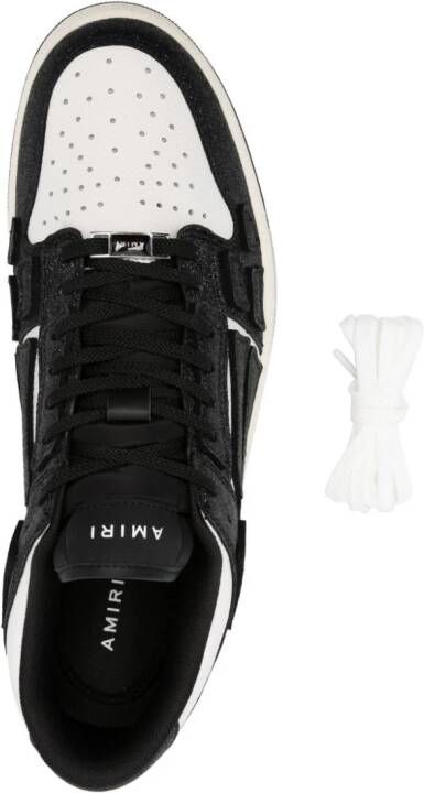 AMIRI Skel leather low-top sneakers Black