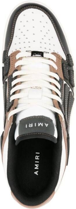 AMIRI Skel leather sneakers Black