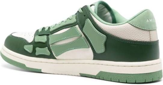 AMIRI Skel low-top leather sneakers Green