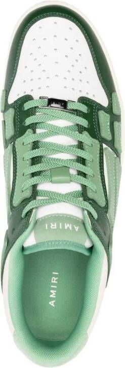 AMIRI Skel low-top leather sneakers Green