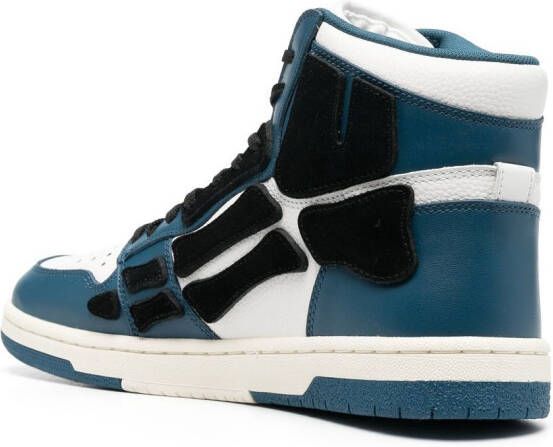 AMIRI Skel-Top colour-block sneakers Blue