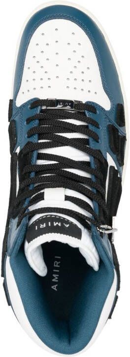 AMIRI Skel-Top colour-block sneakers Blue
