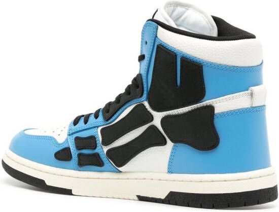 AMIRI Skel Top Hi leather sneakers Blue