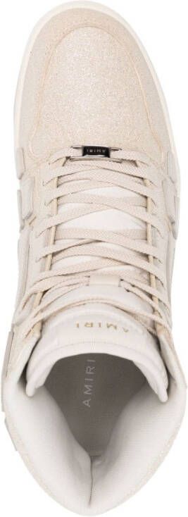 AMIRI Skel Top lace-up sneakers Gold