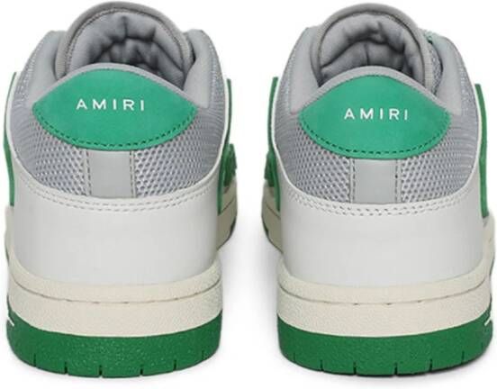 AMIRI Skel-top leather sneakers White
