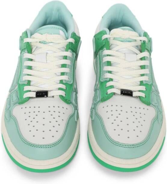 AMIRI Skel Top Low leather sneakers Green