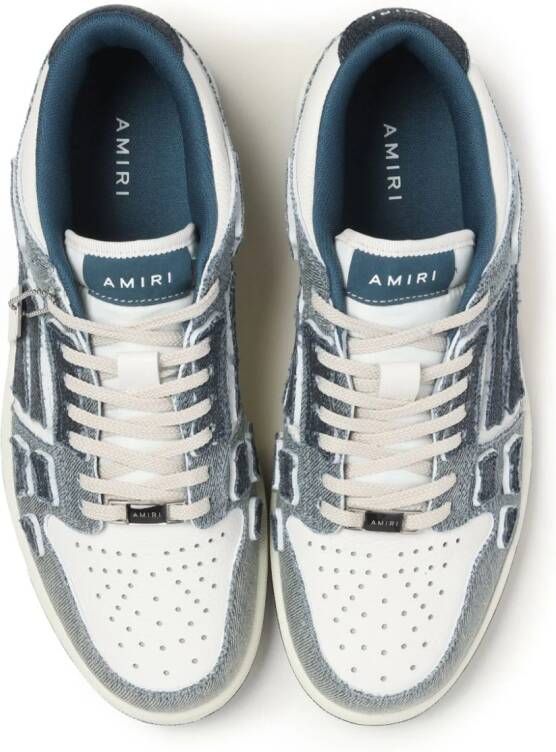 AMIRI Skel Top low-top denim sneakers Blue