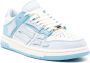 AMIRI Skeltop lace-up leather sneakers Blue - Thumbnail 2