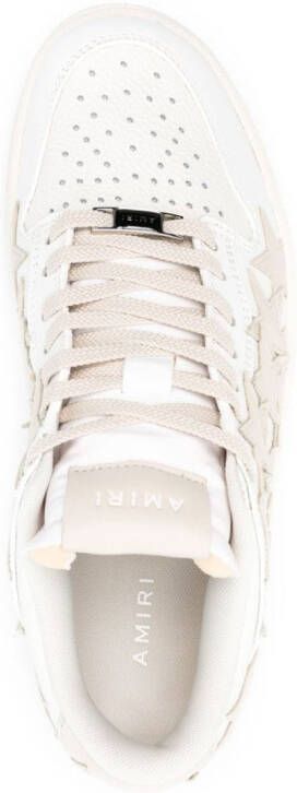 AMIRI Stars Court leather sneakers White
