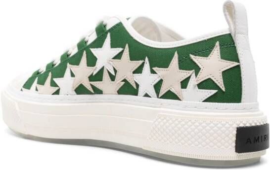 AMIRI Stars Court panelled sneakers Green