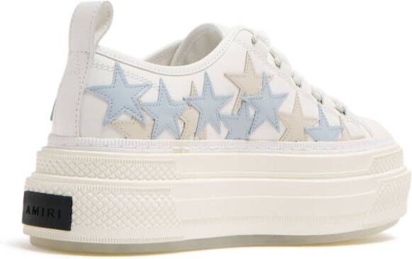 AMIRI Stars Court platform sneakers White