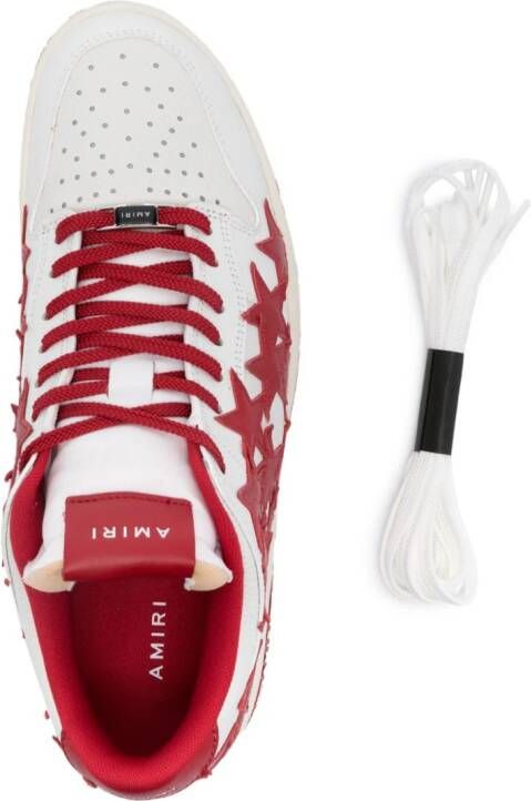 AMIRI Stars Low leather sneakers Red