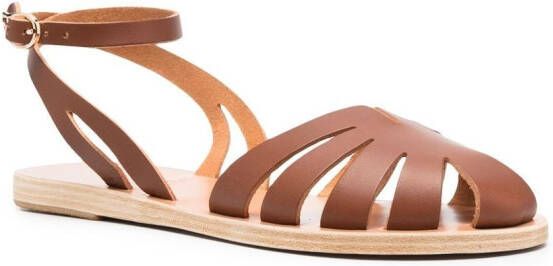 Ancient Greek Sandals Aella flat sandals Brown