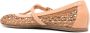 Ancient Greek Sandals Aerati raffia ballerinas Brown - Thumbnail 3