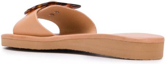 Ancient Greek Sandals Aglaia slides Neutrals