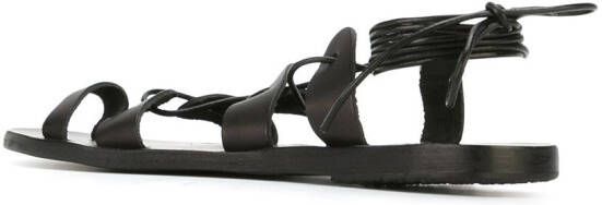 Ancient Greek Sandals 'Alcyone' lace-up sandals Black