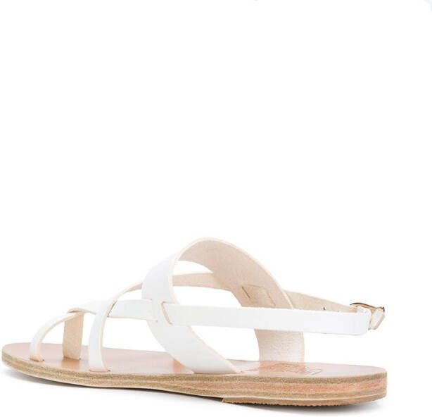 Ancient Greek Sandals Alethea flat sandals White
