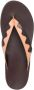 Ancient Greek Sandals Ammos two-tone leather flip-flops Brown - Thumbnail 4