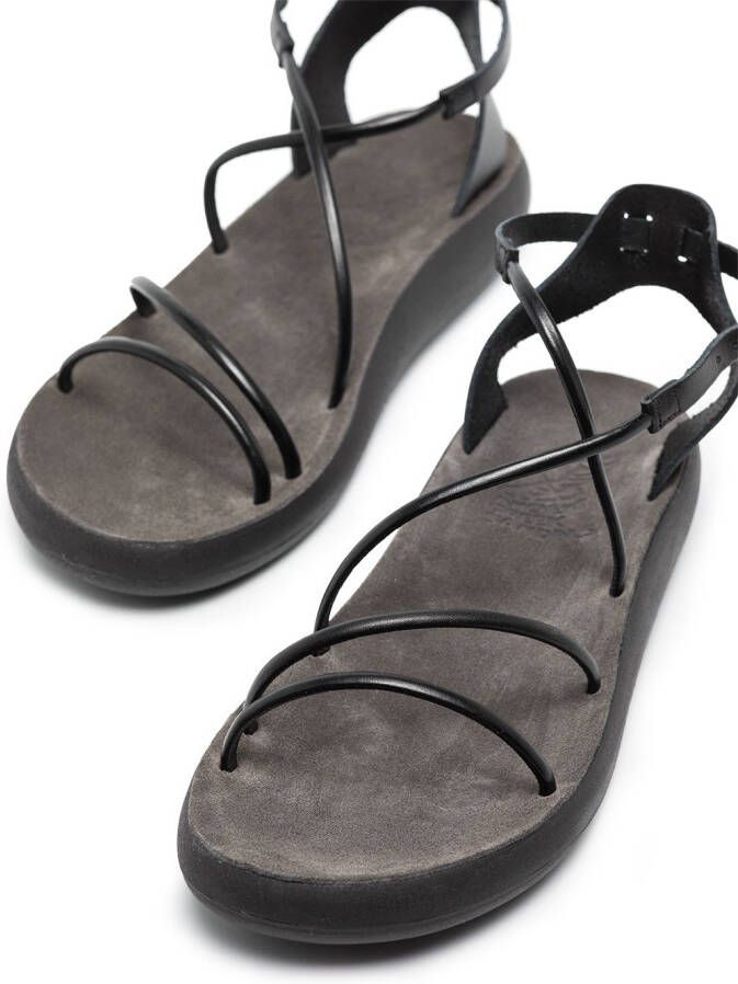 Ancient Greek Sandals Anastasia strappy sandals Black